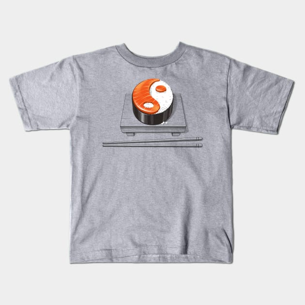 Feng Sushi Kids T-Shirt by Tobe_Fonseca